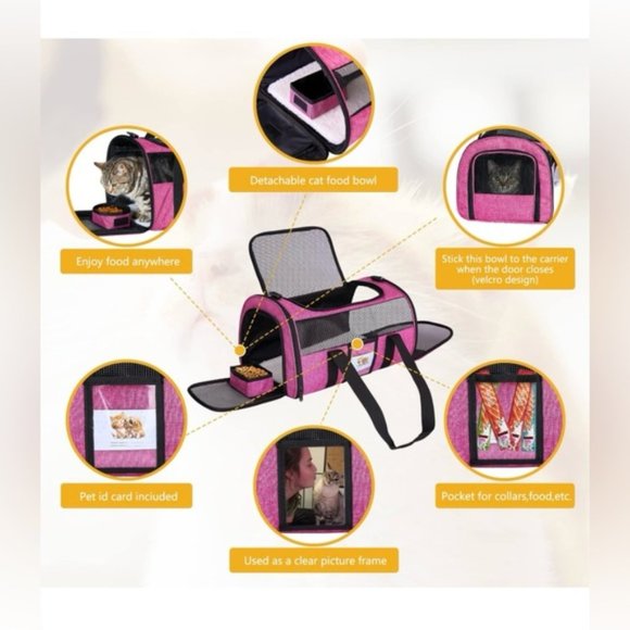 new  Pet Carrier & Cat Tree house bed.  firm price - Picture 8 of 12